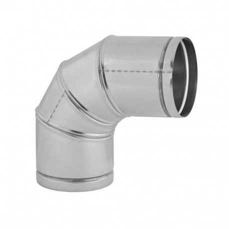 ELBOW KNS/90 D125 FOR HOT AIR DISTRIBUT