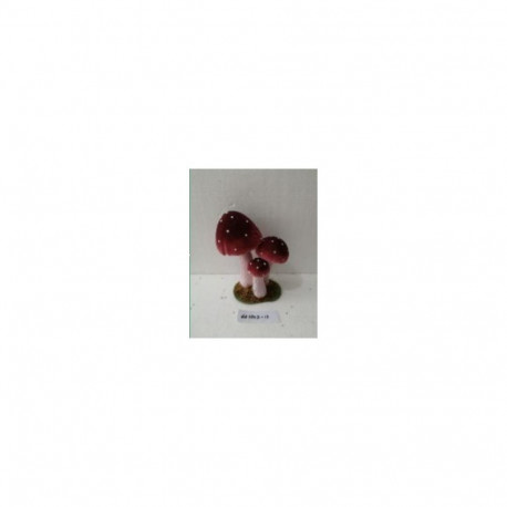 DECORATION FOR CHRISTMAS MUSHROOMS 24CM