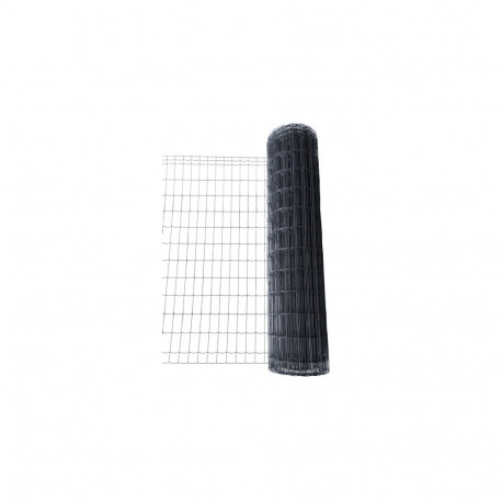 WELDED MESH PVC 2.1X100X50X1200 25M GREY