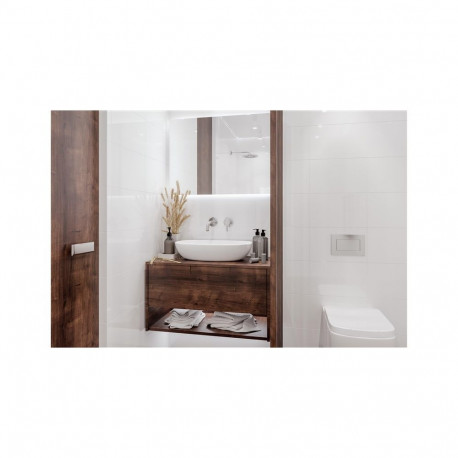WALL TILE MONO WHITE GLOSSY 25X40 (2)