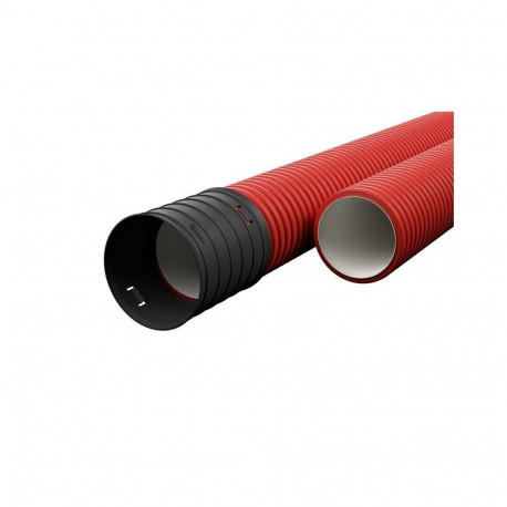 PIPE INSTAL CORR RED HDPE D50 W COUPL 6M