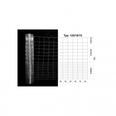 Forest kerge aiavõrk 25m 125/18/15