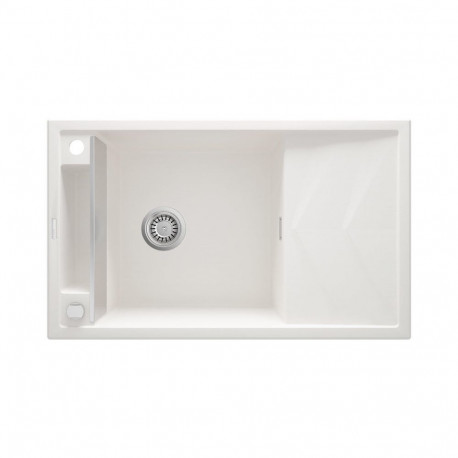 Magnetiline valamu FITTS ZRM_A113 valge graniit