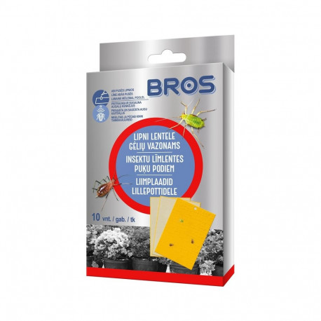 Bros liimplaat pottidele 10PC LT/LV/EE