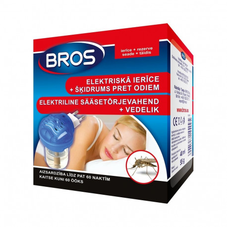 Bros elektriline auruti ja vedelik 45ml LV