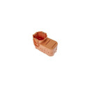 JUNCTION BOXDEEP FOR ELECTRONICS ORANGE