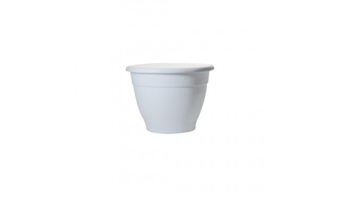 Compana plastikpott, valge