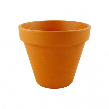 Pruun terrakota lillepott 9/10cm