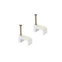 CLIPS CABLE CHF8.5X18 WHITE 50PCS
