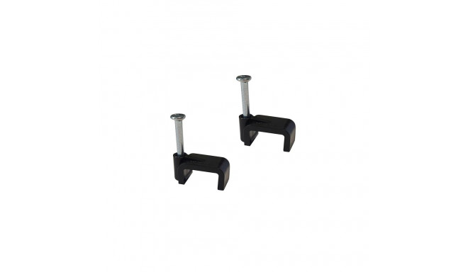 CLIPS CABLE CHF5X8 BLACK 100PCS