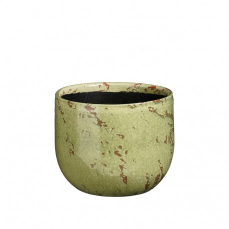 Keraamiline pott Sandro D16 H14CM roheline