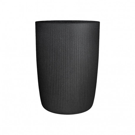 Plastikust pott 260/40 kivimust D40