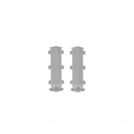 ALUMINUM SKIRTING INT.CORNER 80MM