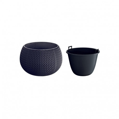 FLOWER POT ANTHRACITE DKSP290-S433