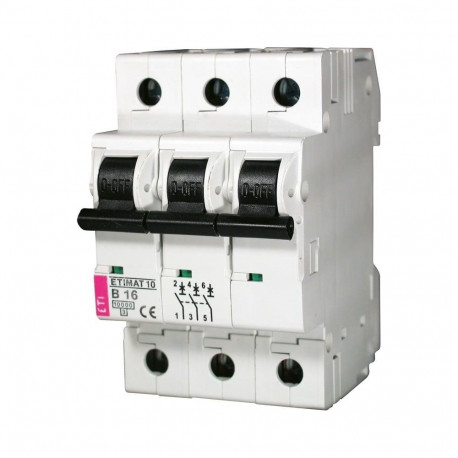 CIRCUIT BREAKER ETIMAT10 B25A 3P