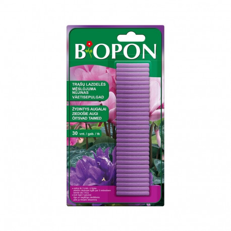 FLOWERING PLANTS FERTILIZE STICKS 30PCS