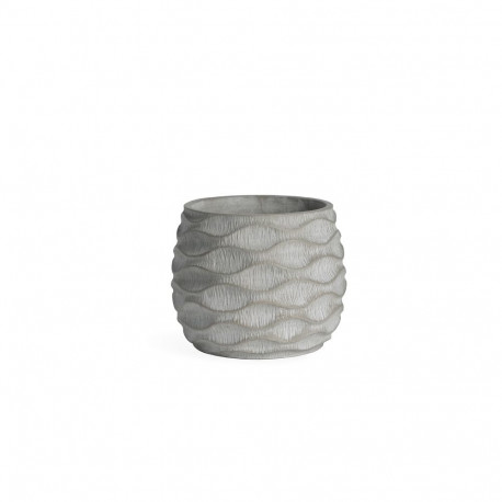 CEMENT POT BTP016F D25.5 H20.5CM