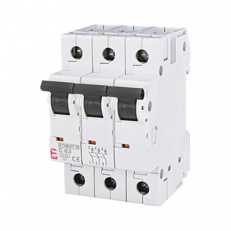 CIRCUIT BREAKER ETIMAT6 C63A 3P