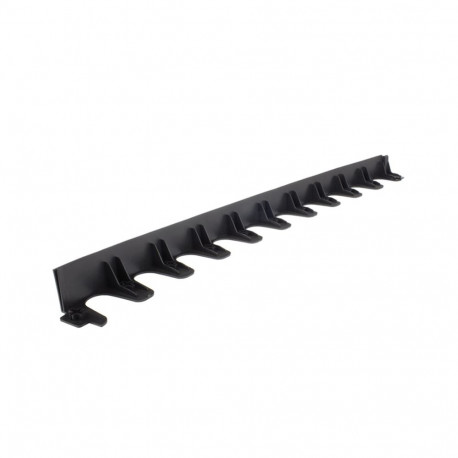 PLASTIC BLACK LAWN EDGE 70X80X1000 MM