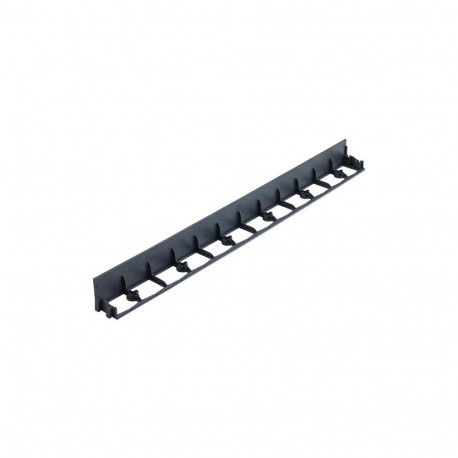 PLASTIC LAWN EDGE BLACK 78X75X1000 MM