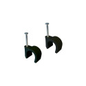CLIPS CABLE NC7-10 BLACK 20PCS