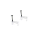CLIPS CABLE NC6X10 CLEAR 20PCS