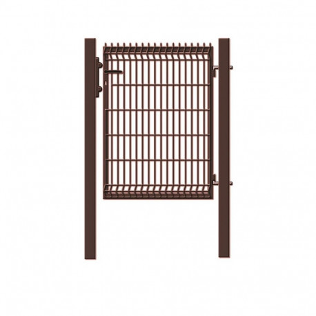 BROWN WICKET WITH PANEL INFIL 100X123CM