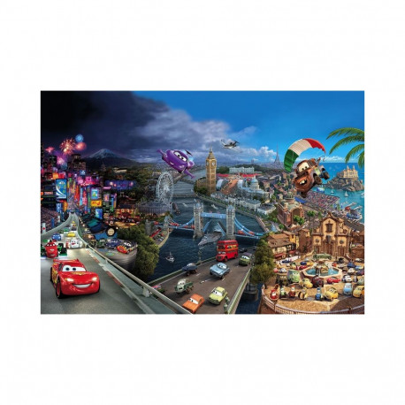 Fototapeet 368x254cm 8-400 Cars World