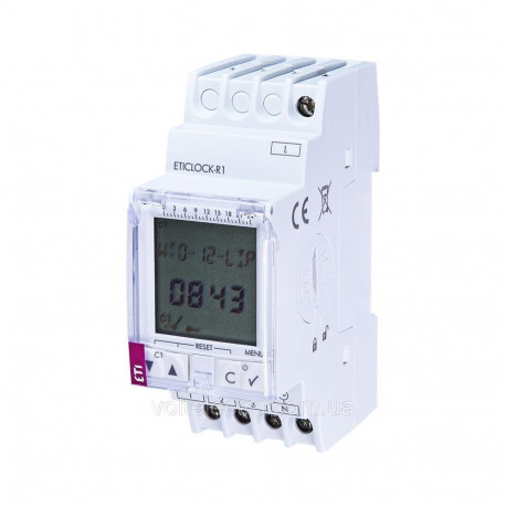 Digitaalne aegrelee CLOCK-R1 1P 16A