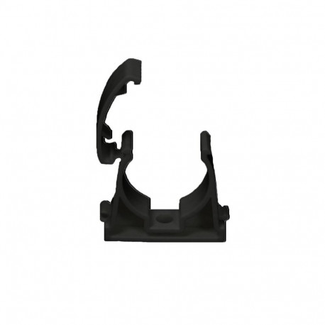 HOLDER PIPE U-20 5PCS BLACK