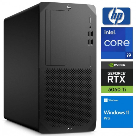 HP Z2 G8 Tower i9-11900 32GB 128SSD M.2 NVME+2TB RTX5060Ti 16GB WIN11Pro