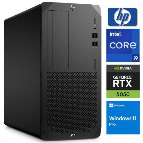 HP Z2 G8 Tower i9-11900 32GB 256SSD M.2 NVME+2TB RTX5050 8GB WIN11Pro