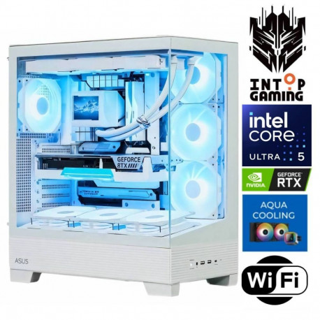 INTOP AQUA Ultra 5 245KF 32GB DDR5 1TB SSD M.2 NVME+4TB RTX5060 8GB WiFi no-OS