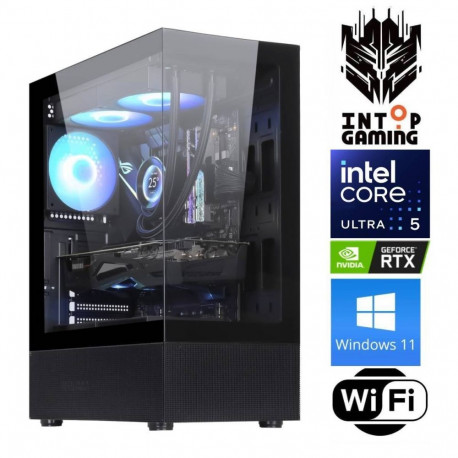 INTOP Ultra 5 245KF 32GB DDR5 250SSD M.2 NVME+4TB RTX5060Ti 16GB WiFi WIN11Pro