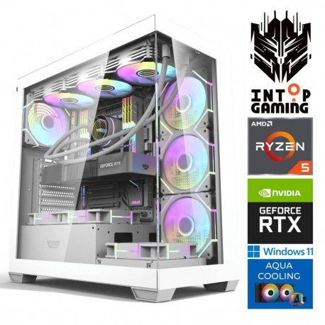 INTOP AQUA Ryzen 5 7500X3D 32GB DDR5 1TB SSD M.2 NVME+4TB RTX5080 16GB
 WIN11