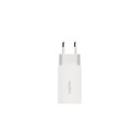 Dual USB socket adapter 65W, 2xUSB-C, white