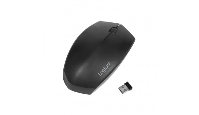 Ergonomic mouse wireless 2.4GHz, 1200dpi, black