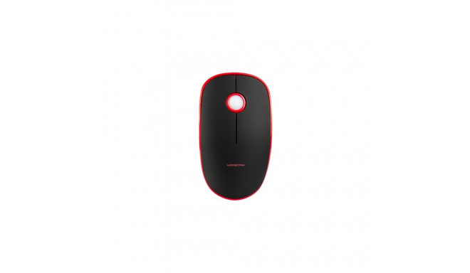 WIRELESS OPTICAL MOUSE WRM113 RED-BLACK