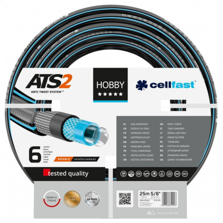 Wąż ogrodowy Cellfast Hobby ATS2 5/8" 25m