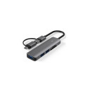 Adapter USB 3.0 - 3 x USB 3.0, SD, TF