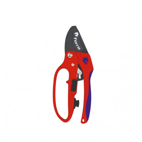 Ratcheting anvil type pruner, max Ø 26mm