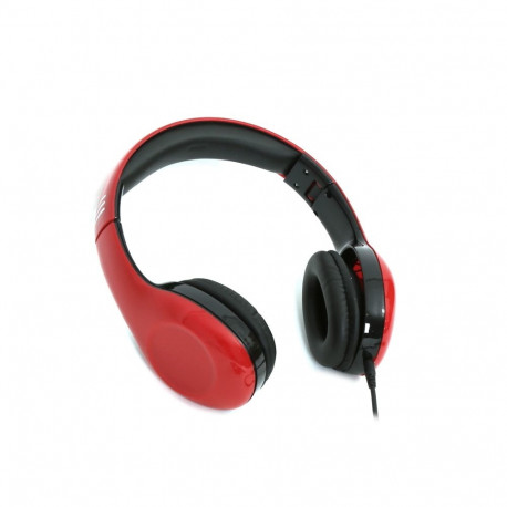 FREESTYLE HEADSET FH-4920 MIC RED mini jack + USB [42687]