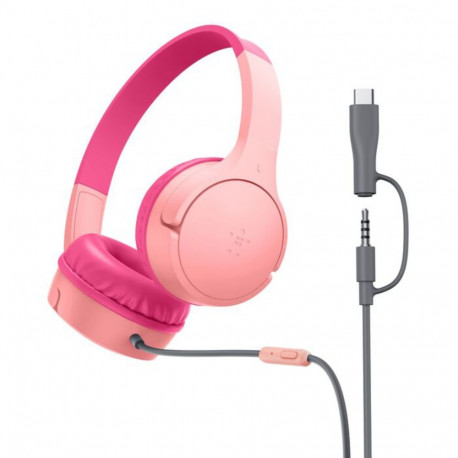 Belkin kõrvale asetatavad kõrvaklapid pk.AUD010hqPK lastele