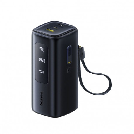 Baseus EnerGeek GX11 MiFi akupank 20000mAh 67W kosmiline must