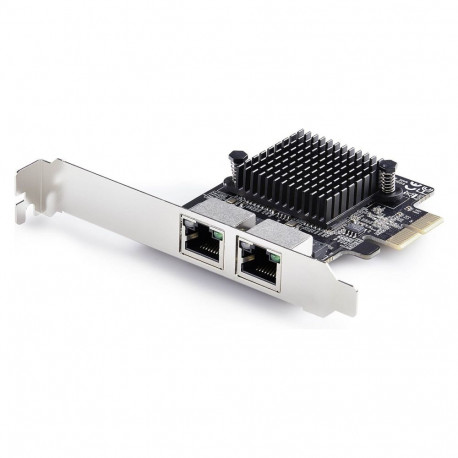 STARTECH.COM 2-pordiline 5Gbit võrgukaart PCI Express NIC Realtek RTL8126 Windows ja Linux Multi-Gig