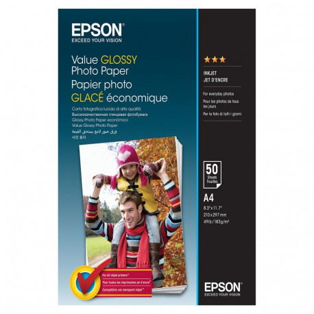 "Epson Fotopapier glnzend C13S400036 (A4-50 Blatt)"