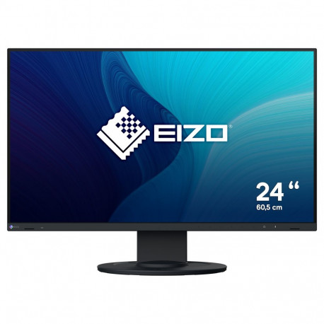 EIZO Flexscan EV2400R-BK 23,8-tolline Full HD IPS 16:9 100 Hz kontorimonitor DP/HDMI
