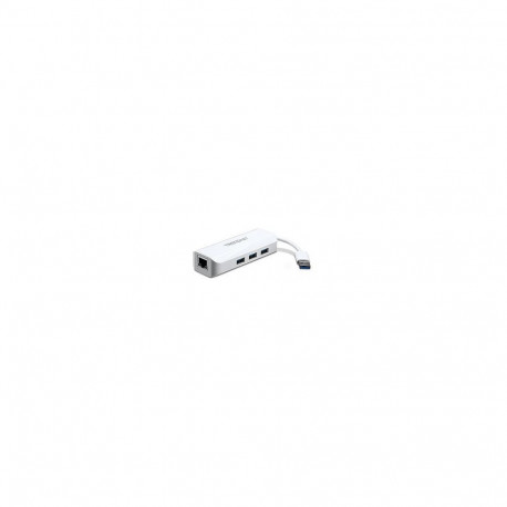 TRENDnet USB 3.0–Gigabit-adapter TU3-ETGH3 + USB-jaotur