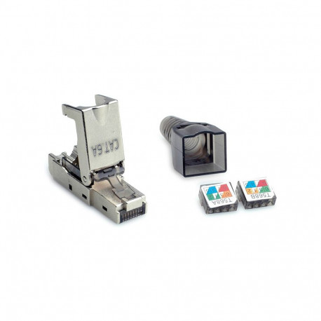 "VALUE feldkonfektionierbarer RJ-45 Stecker Cat.6A (Class EA), STP"