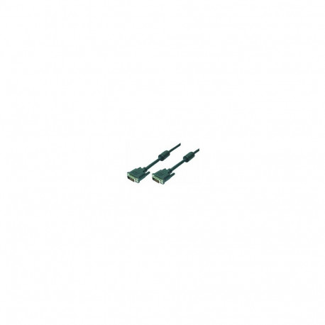 "Logilink DVI-Kabel DVI(24+1) -> DVI(24+1) St/St 2.00m bk"